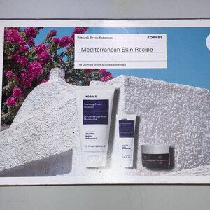 KORRES Mediterranean Skin Recipe Essentials Gift Set NIB
